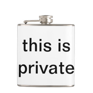 private flask