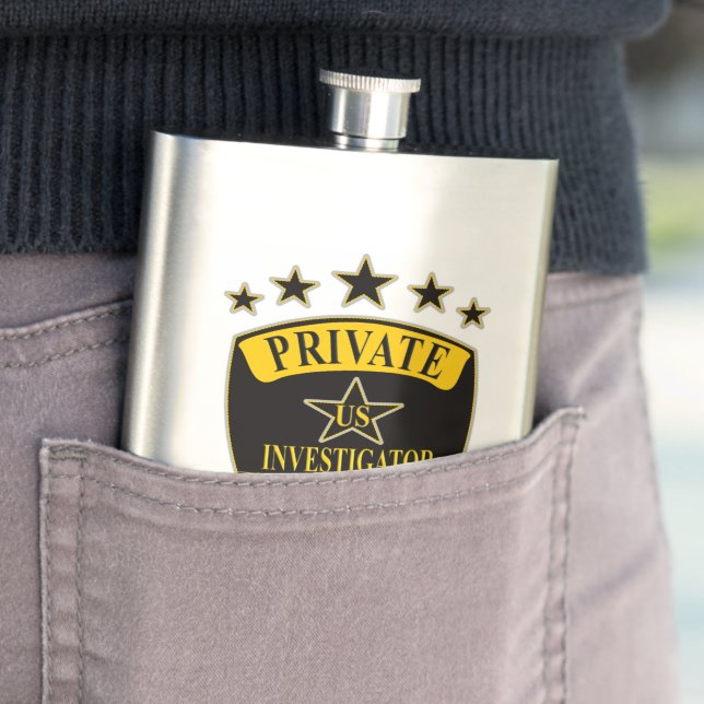 Private Investigator Classic Flask (In Situ)