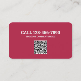 Private Investigator Detective QR Code Business Card