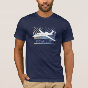 Private Jet Aircraft T-Shirt