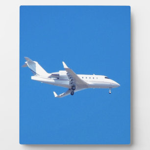 Private jet. plaque