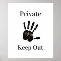 Private Keep Out