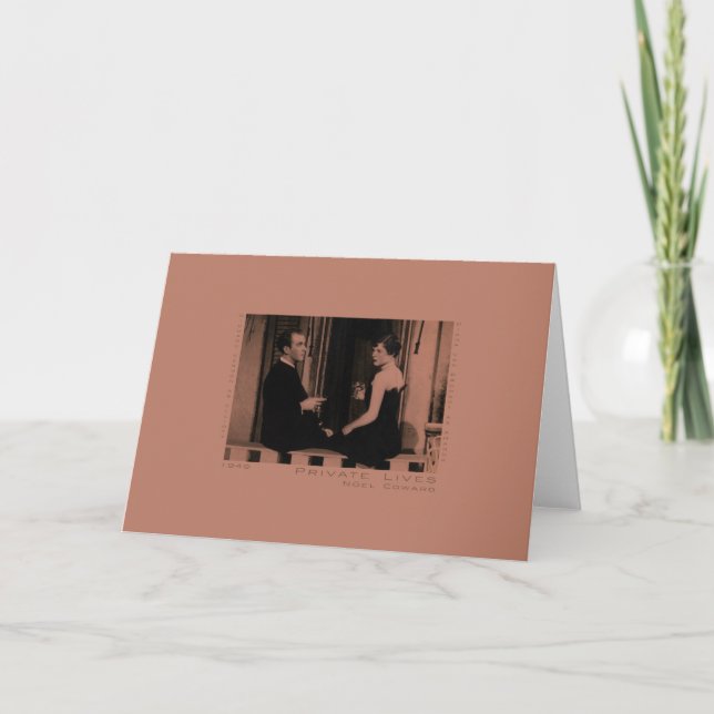 Private Lives Greeting Card (Front)