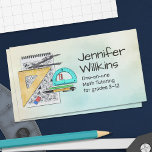 Private Math Tutor - Mathematics Educator Business Card<br><div class="desc">Private Math Tutor - Mathematics Educator</div>