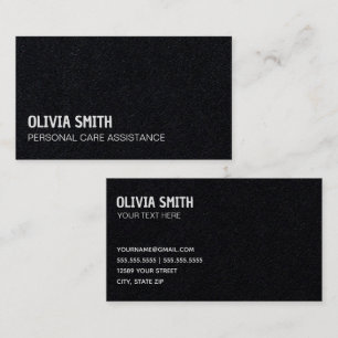 Private Nurse Home Health Premium Business Card