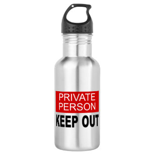 Private Person Keep Out 532 Ml Water Bottle