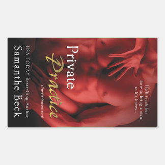 Private Practice by Samanthe Beck Rectangular Sticker
