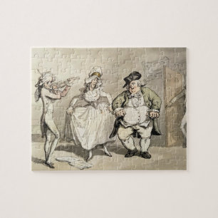 Private practice previous to the ball, from 'Scene Jigsaw Puzzle