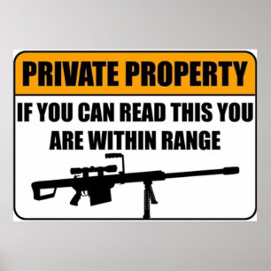 Private Property - If You Can Read This... Poster