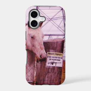 Private Property lavender Horse