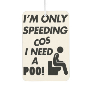 Private Property No Trespassing Surveillance Car Air Freshener