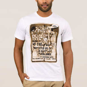 Private Property Sign Vintage Graphic T Shirt