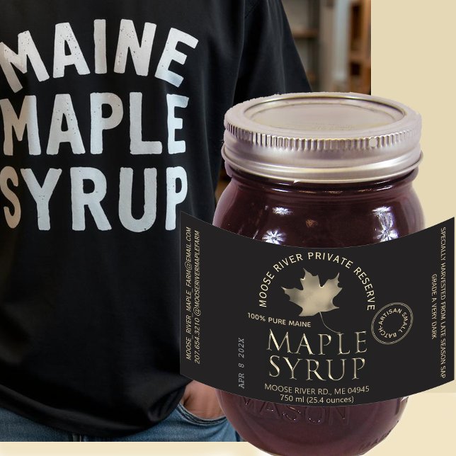 Private Reserve Black Label Artisan Maple Syrup  (Creator Uploaded)