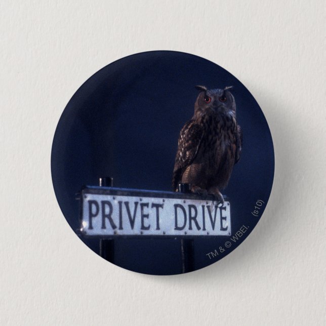 Privet Drive 6 Cm Round Badge (Front)