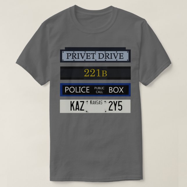 Privet Drive Supernatural T-Shirt (Design Front)
