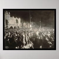 Prize Fight Boxing Photo 1907