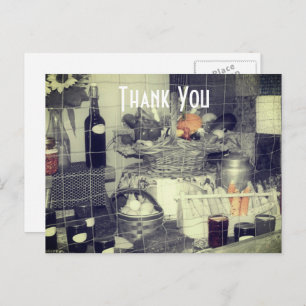 Prize Produce Country Fair Thank You Postcard