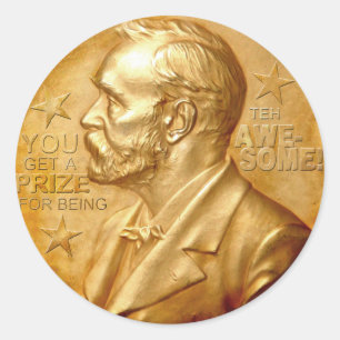 Prizes for Everyone! Classic Round Sticker