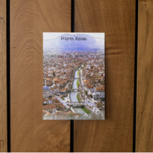 Prizren Kosovo City View Postcard