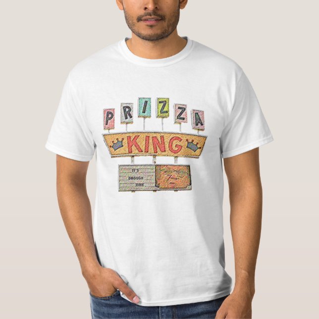 Prizza King It's Drough Time Dr. Steve Brule T-Shirt (Front)
