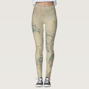 Prizzy Print - Unique Desert Tan Leggings