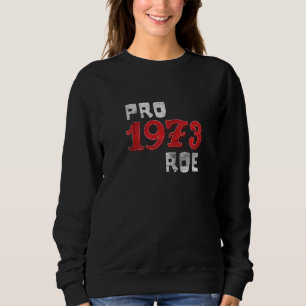 Pro 1973 Roe Protect Womens V Wade Feminism Empowe Sweatshirt