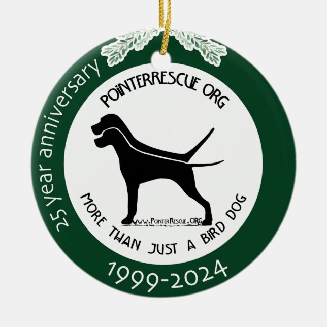 PRO 25 Year Anniversary Ornament (Front)