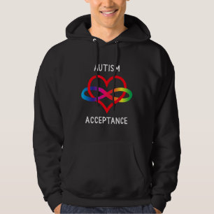 Pro Acceptance Neurodiversity For Infinity Autism  Hoodie