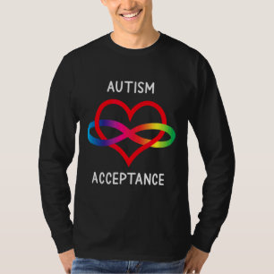 Pro Acceptance Neurodiversity For Infinity Autism T-Shirt