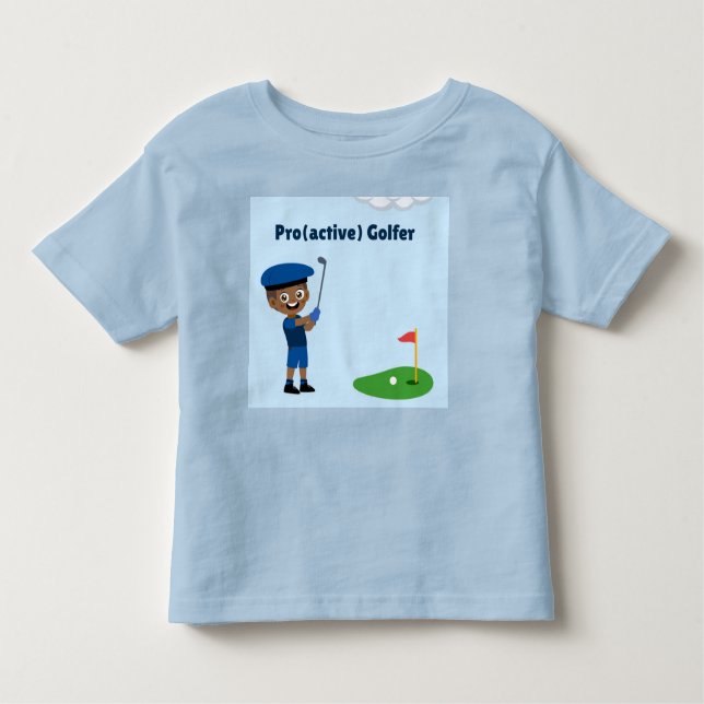 Pro(active) Golfer T-shirt for boys  (Front)