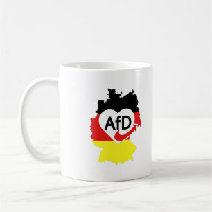 Pro AFD Deutschland   Spruch Alternative T-Shirt Coffee Mug
