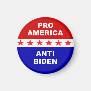Pro America Anti Biden Magnet