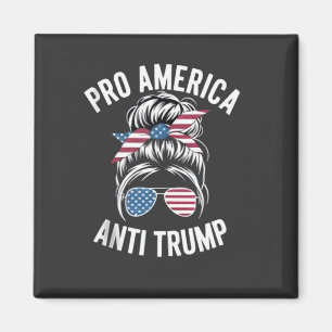 Pro-America Anti-Trump American USA Flag Resist Magnet