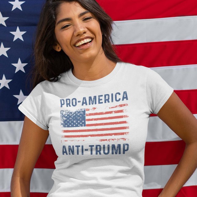 Pro-America Anti-Trump T-Shirt (Creator Uploaded)