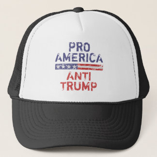 Pro-America Anti-Trump Trucker Hat