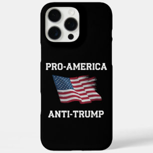 Pro America Anti Trump Vintage USA Flag iPhone 16 Pro Max Case