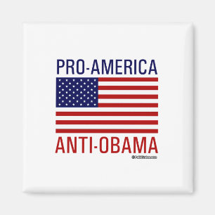 PRO-AMERICAN ANTI-OBAMA MAGNET