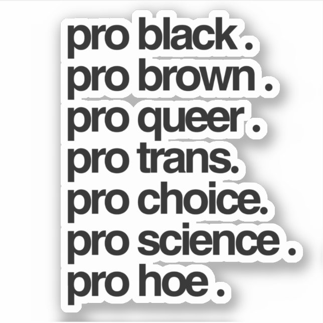 pro black pro brown pro queer (Front)