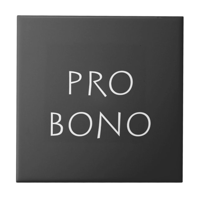 Pro bono tile (Front)