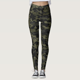 Pro Camo Green Leggings