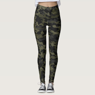 Pro Camo Green Leggings