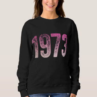 Pro Choice 1973 Protect Roe v Wade Womens Sweatshirt