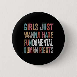 Pro Choice Feminist 2  6 Cm Round Badge