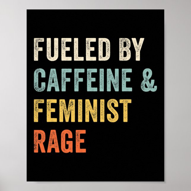 Pro Choice Feminist  Poster (Front)