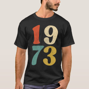 Pro Choice Feminist Women's Rights Pro Roe 1973 T-Shirt