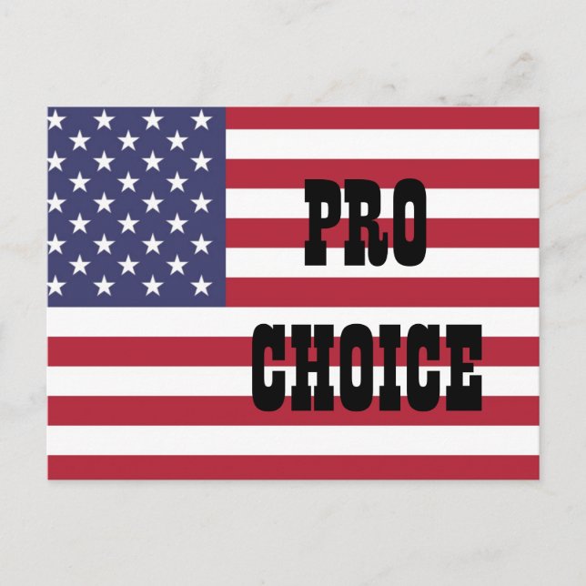 PRO CHOICE POSTCARD (Front)