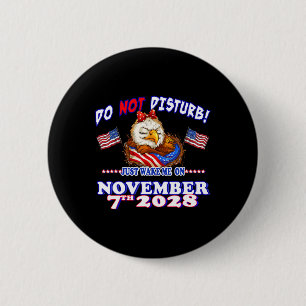 Pro Democracy Fourth July 4th Sarcastic Election E 6 Cm Round Badge