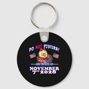 Pro Democracy Fourth July 4th Sarcastic Election E Key Ring