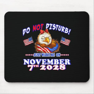 Pro Democracy Fourth July 4th Sarcastic Election E Mouse Pad