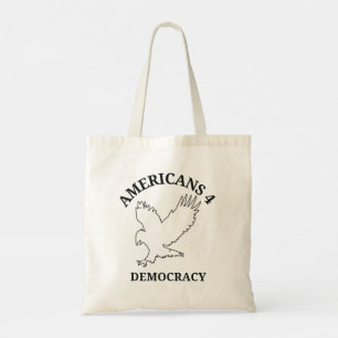 Pro Democracy Political Tote Bag